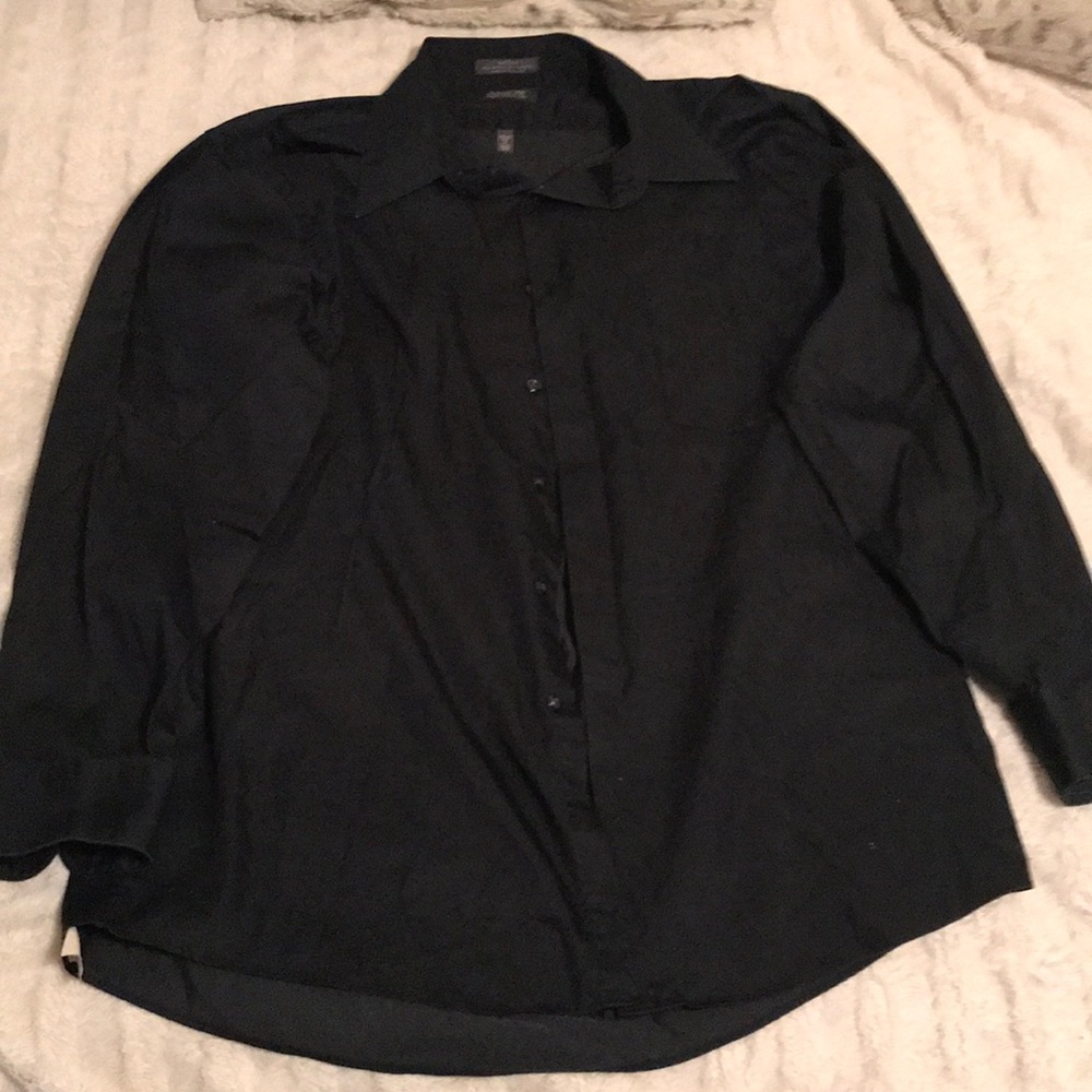 Arrow Sateen Dress Shirt Black